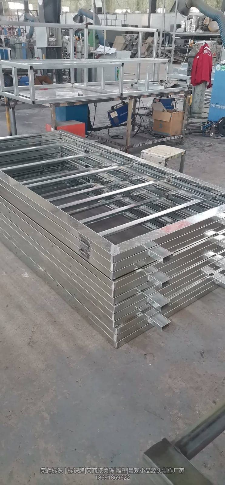 眉县乡村建设廊架(景观小品) 制作基地加工记录 第1张
